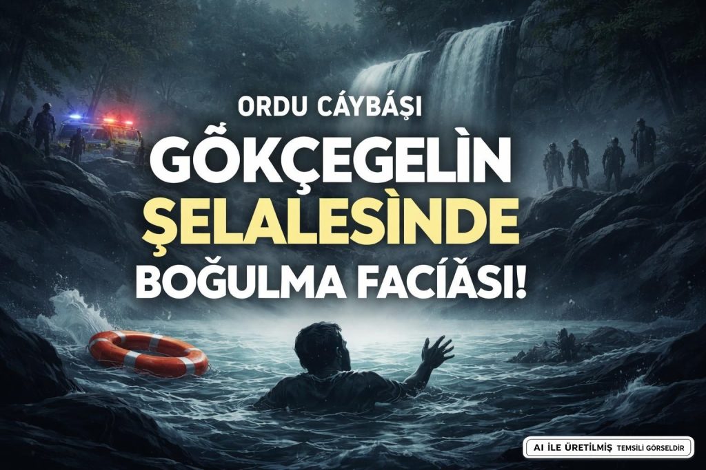 Ordu'da Şelalede Boğulma Olayı Yaşandı
