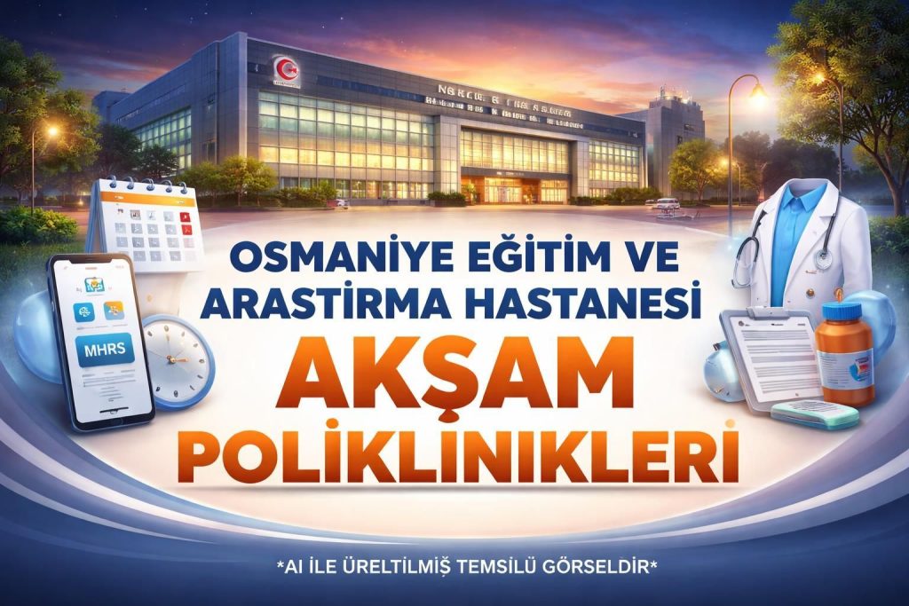 Osmaniye'de Çalışan Vatandaşlara Nefes Alan Sağlık İmkanı: Akşam Poliklinikleri Başladı