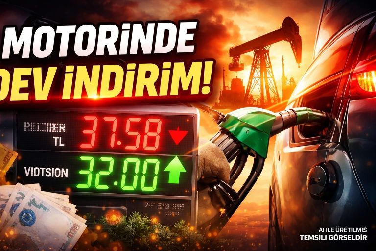 Petrol Fiyatlarındaki Düşüş Akaryakıt Tabelalarına Yansıdı