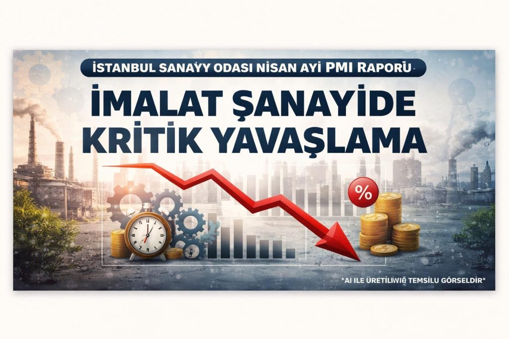 PMI Raporu Sanayi Sektöründe Kayda Değer Yavaşlamayı Gösterdi: Enflasyon ve Küresel Çatışmalar Etkili
