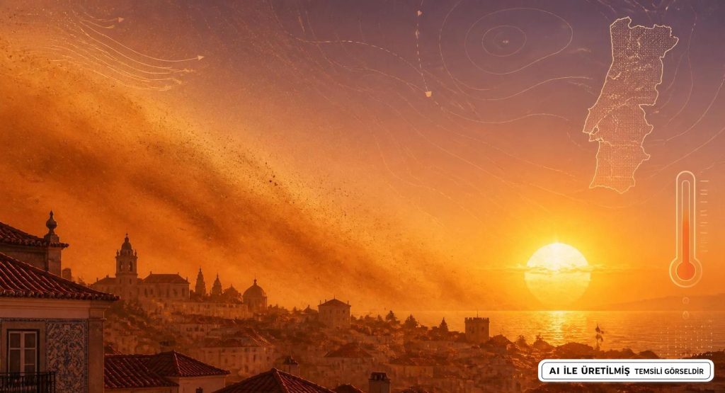 Portekiz'de Sıcak Hava Dalgası ve Sahra Tozu Tehlikesi