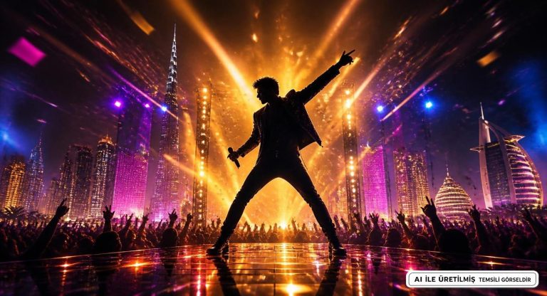 Rafet El Roman’dan Dubai Konseri: Dansları Sosyal Medyayı Salladı