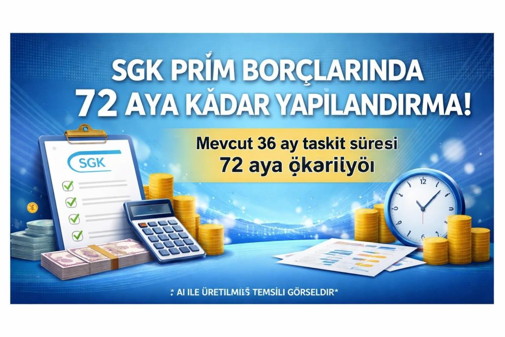 SGK Prim Borçlarında Yapılandırma Süresi Uzatılıyor: Yeni Düzenleme Detayları Açıklandı