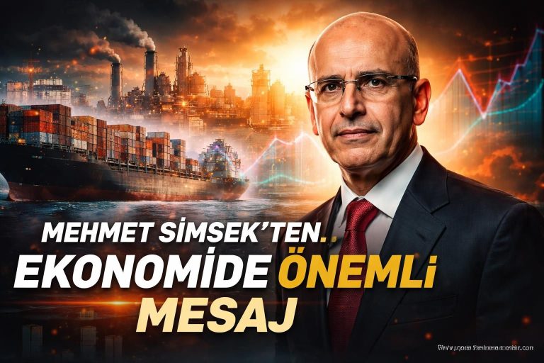 Şimşek: Küresel Baskılar Sanayi Üretimine Etki Ediyor