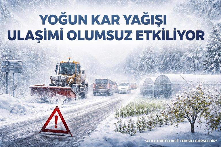 Şırnak’ta Yoğun Kar Yağışı Günlük Hayatı Aksattı: Yollar Kapandı, Tarım Alanları Risk Altında