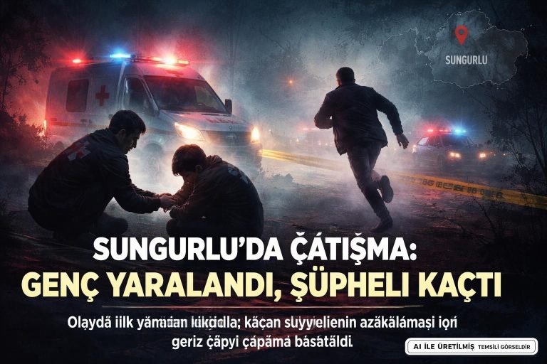 Sungurlu’da Tartışma Silahlı Kavgaya Dönüştü