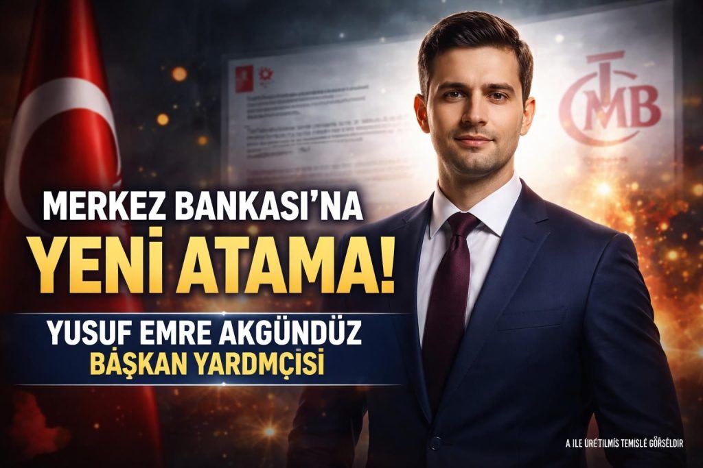 TCMB Başkan Yardımcılığına Yeni Atama Yapıldı