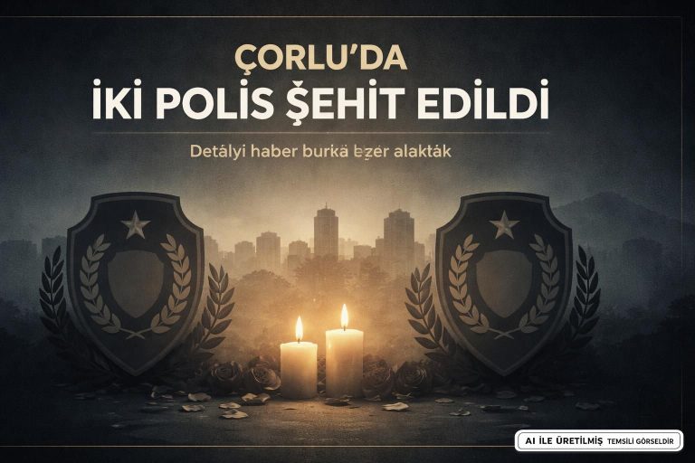Tekirdağ Çorlu’da Operasyon Sırasında İki Polis Şehit Oldu