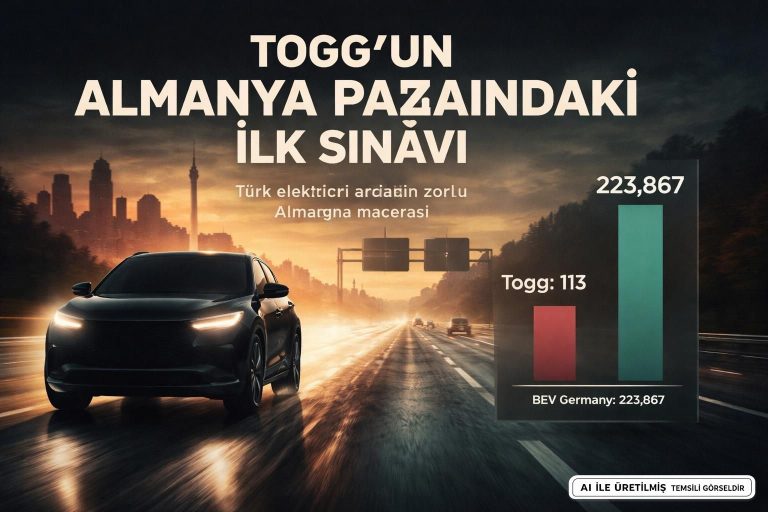 Togg’un Almanya Pazarındaki Satış Rakamları Rekabetle Karşılaştırıldı