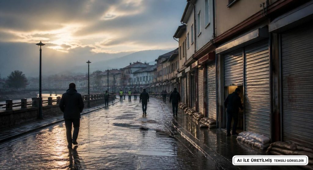 Tokat Turhal'de Taşkın Tedbirleri Sonrası Hayat Yeniden Başladı
