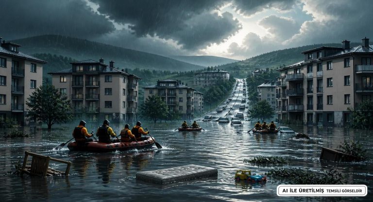 Tokat’ta Su Baskını Yaşandı: Ekipler Çalışmalarına Devam Ediyor