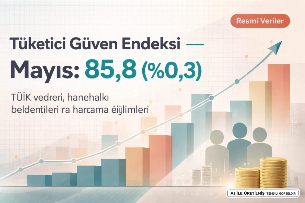 Tüketici Güven Endeksi Mayıs'ta Yükseldi