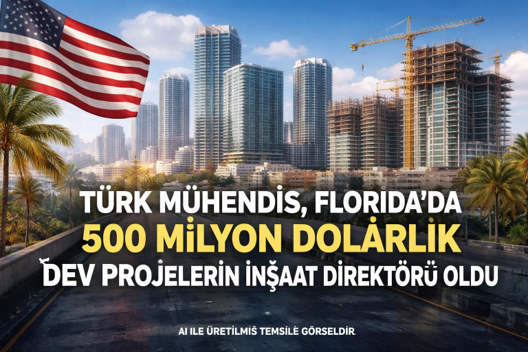 Türk Mühendis, ABD’nin Hollywood Bölgesindeki 500 Milyon Dolarlık Dev Projelerde Direktörlük Yapıyor