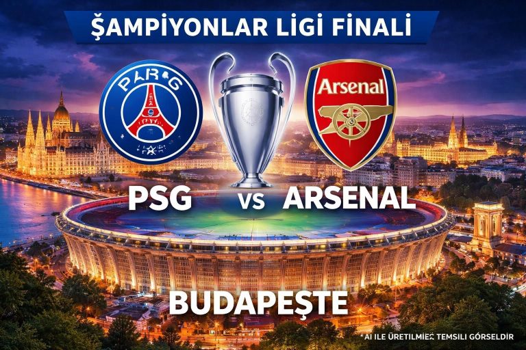 UEFA Şampiyonlar Ligi Finali Budapeşte’de: PSG ve Arsenal Karşı Karşıya Geliyor