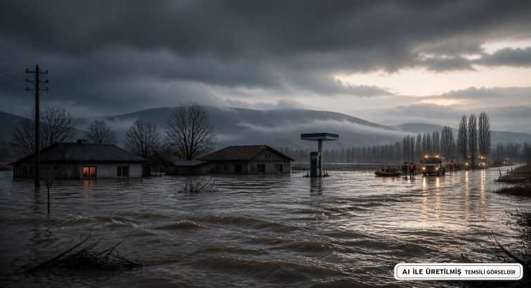 Yağışlar Aras Nehri’nde Taşkına Neden Oldu