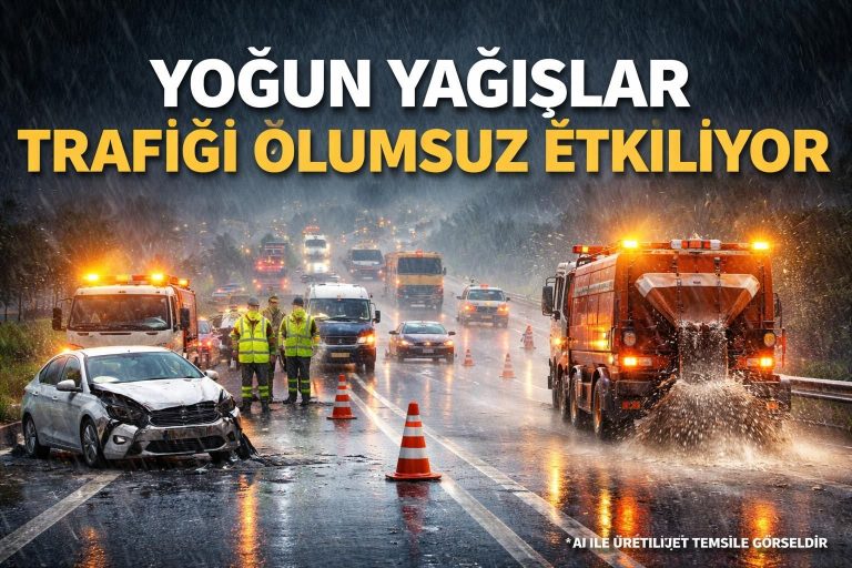 Yağışlar ve Trafik Koşulları Nedeniyle Ankara-İstanbul Hattında Aksaklıklar Yaşanıyor