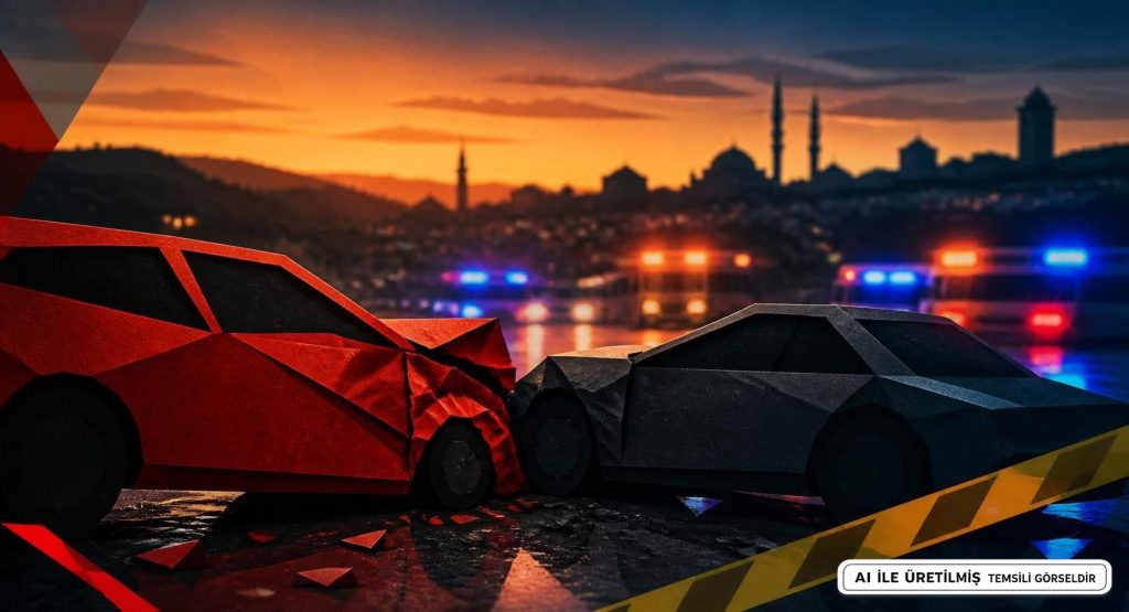 Yenişehir'de Çarpışma Kazası: Üç Kişi Yaralanarak Hastaneye Kaldırıldı
