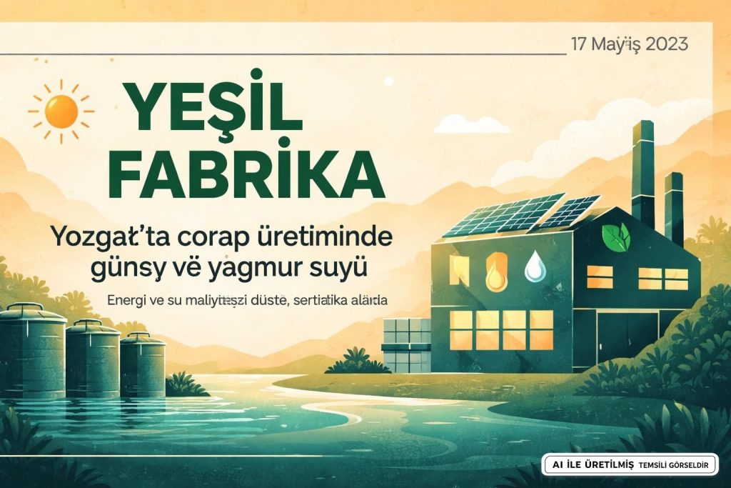Yozgat Fabrikası, Yeşil Teknolojiyle Maliyetleri Düşürüyor
