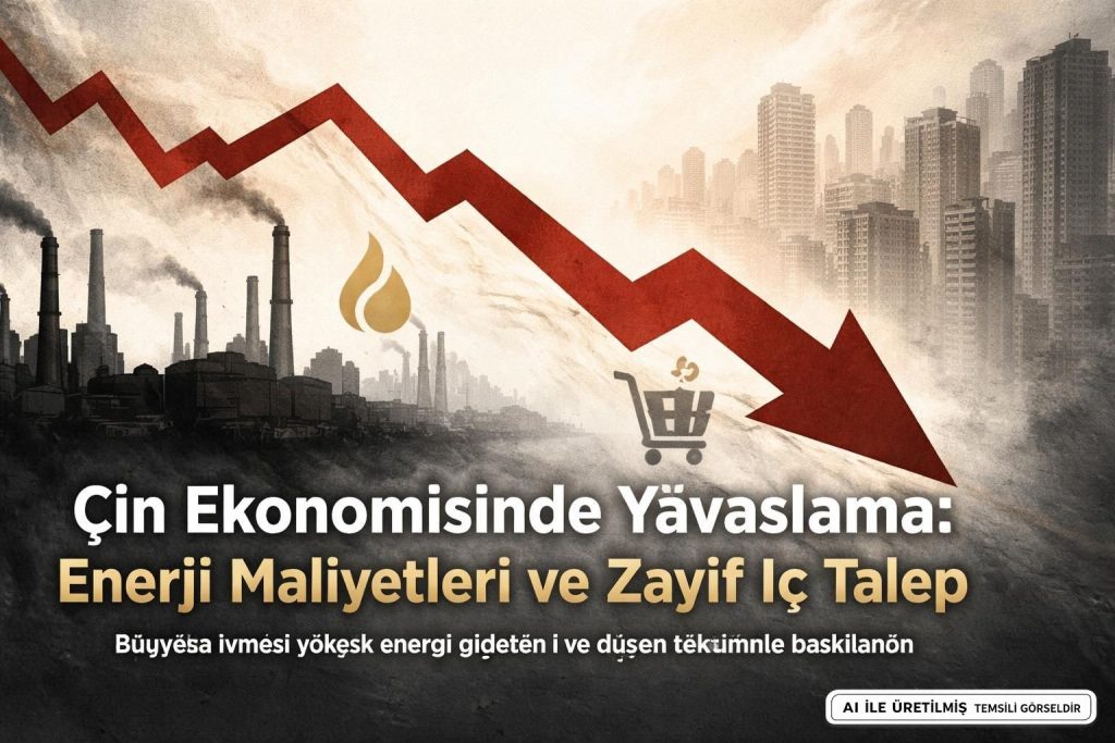 Yüksek Enerji Maliyetleri Çin Ekonomisini Yavaşlatıyor