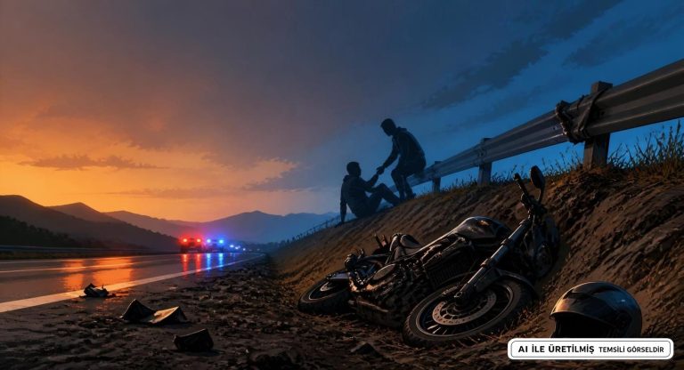 Adıyaman’da Motosiklet Kazası: Şarampole Yuvarlanarak Yaralandılar