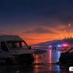 Aliağa’da Servis Otobüsü ve BMW Çarpıştı