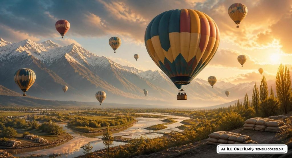 Almatı Balon Festivali, Sel Felaketlerinin Ardından Coşkuyla Geri Döndü
