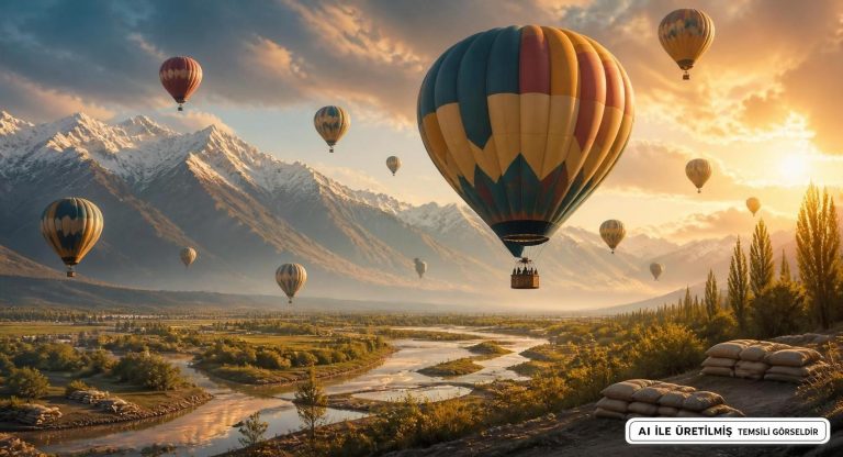 Almatı Balon Festivali, Sel Felaketlerinin Ardından Coşkuyla Geri Döndü
