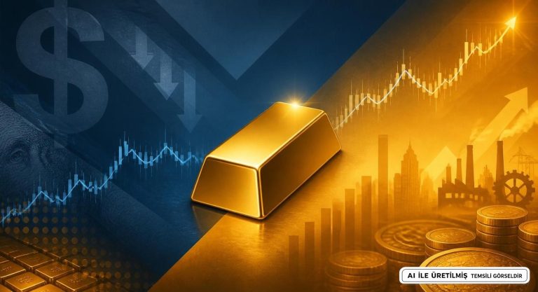 Altın Fiyatları Düşüş Eğiliminde: Piyasa Gözü PMI Verilerinde