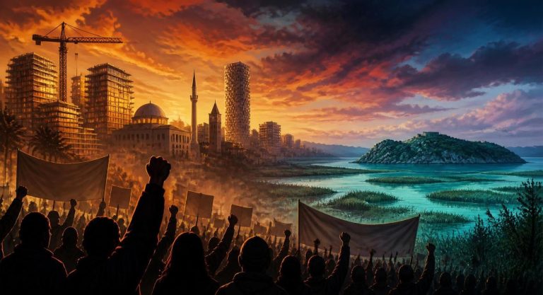 Arnavutluk’ta Lüks Turizm Projesi Protestoları Tırmandı