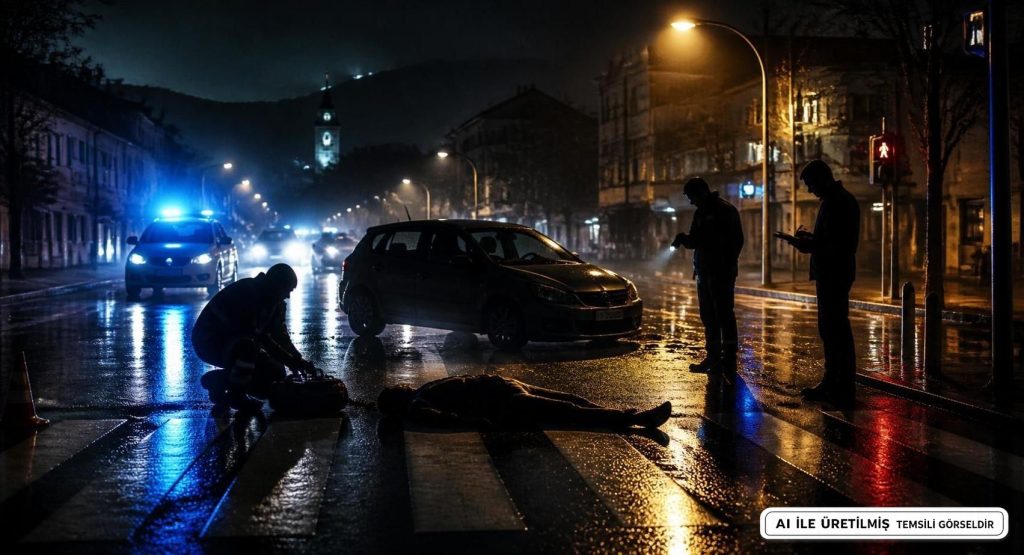 Bilecik'te Yaya, Otomobilin Çarpmasıyla Yaralandı