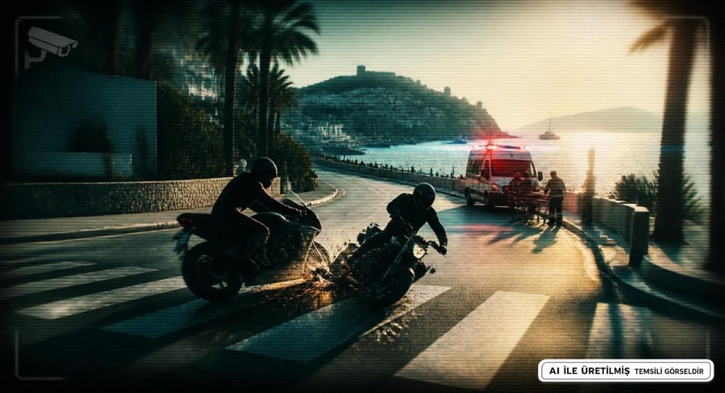 Bodrum'da İki Motosiklet Çarpıştı: Sürücüler Yaralanarak Hastaneye Kaldırıldı