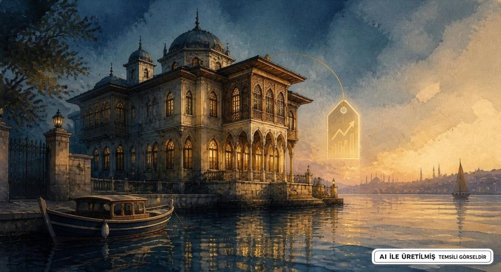 Boğaz'daki Tarihi Yalının Satış Fiyatı 5 Milyon Dolar Düştü