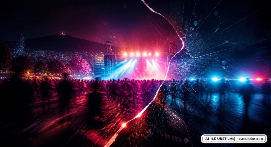 Bursa'da Konser Alanında Bıçaklı Kavga