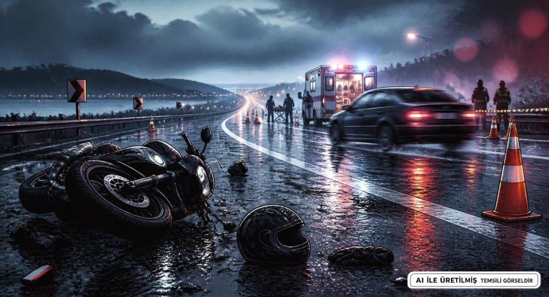 Bursa’da Motosiklet Kazası: Sürücü Yaralanarak Hastaneye Kaldırıldı