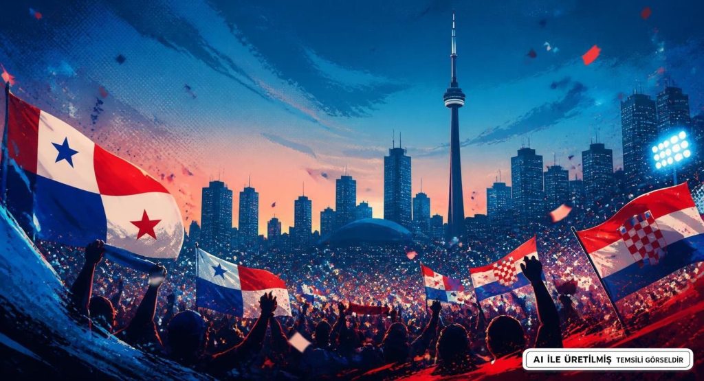 Dünya Kupası Heyecanı Toronto'da: Panama ve Hırvatistan Taraftarları Şehri Doldu