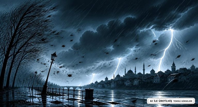 Edirne ve Kırklareli’de Sağanak Yağış Uyarısı Yapıldı