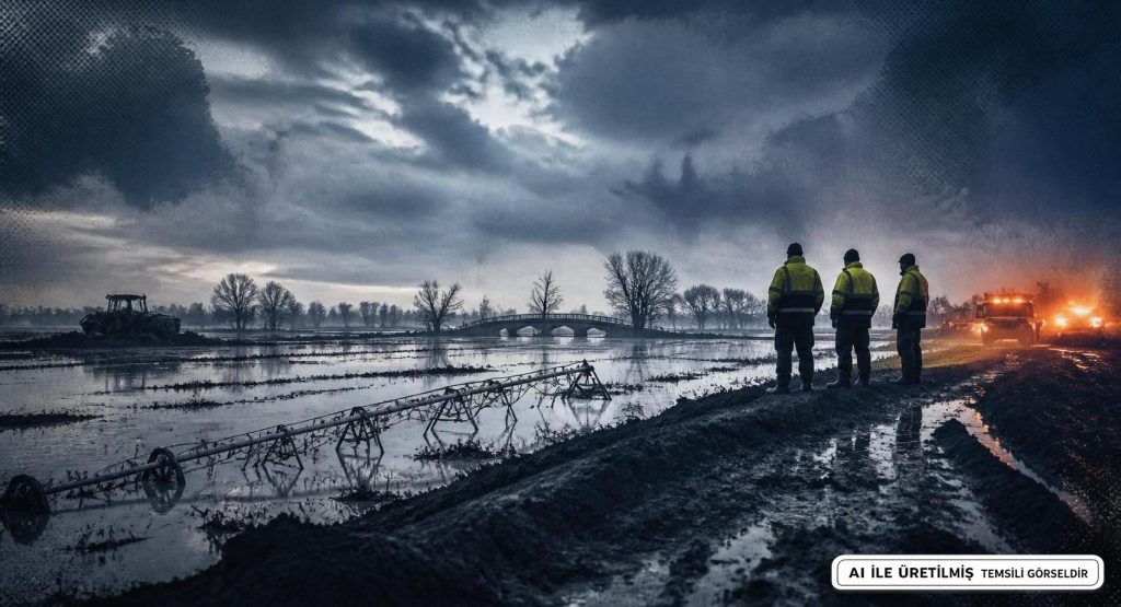 Edirne'de Taşkın Zararları Görüşüldü: Üreticilere Acil Destek Talebi