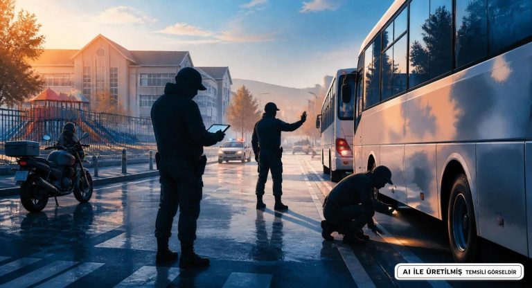 Erzincan Okul Çevrelerinde Güvenlik İçin Yoğun Denetim