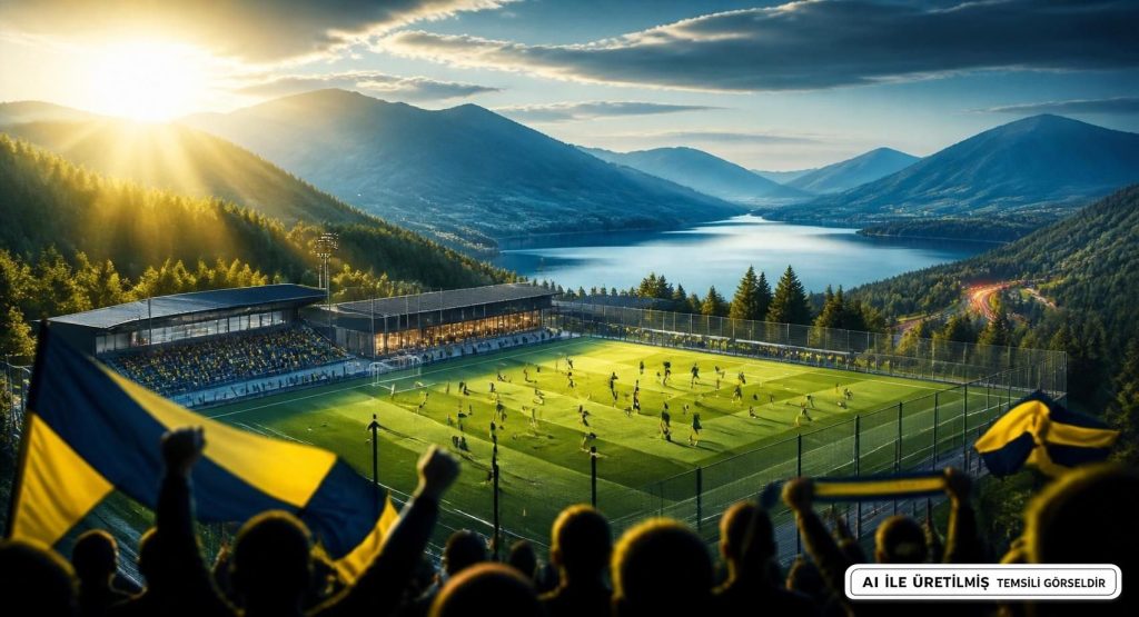 Fenerbahçe Topuk Yaylası'nda Taraftar Önünde Antrenman