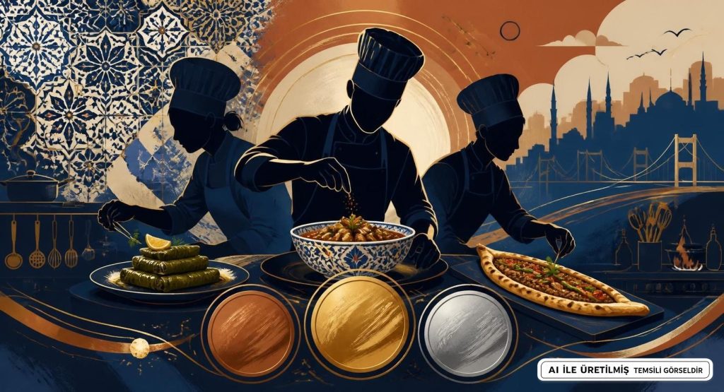 Gediz Öğrencileri Uluslararası Gastronomi Yarışması'nda Büyük Başarı Elde Etti
