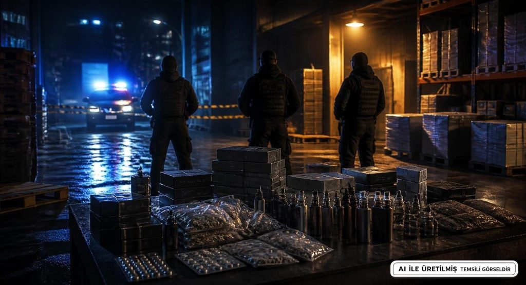 İlkadım'da Kaçakçılık Operasyonu: Çok Sayıda Yasa Dışı Ürün Ele Geçirildi
