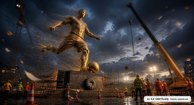 Kalküta’daki Messi Heykeli, Yapısal Güvenlik Nedeniyle Kaldırıldı