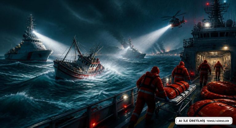 Karadeniz’de Saldırıya Uğrayan Tekneden 4 Yaralı Kurtarıldı