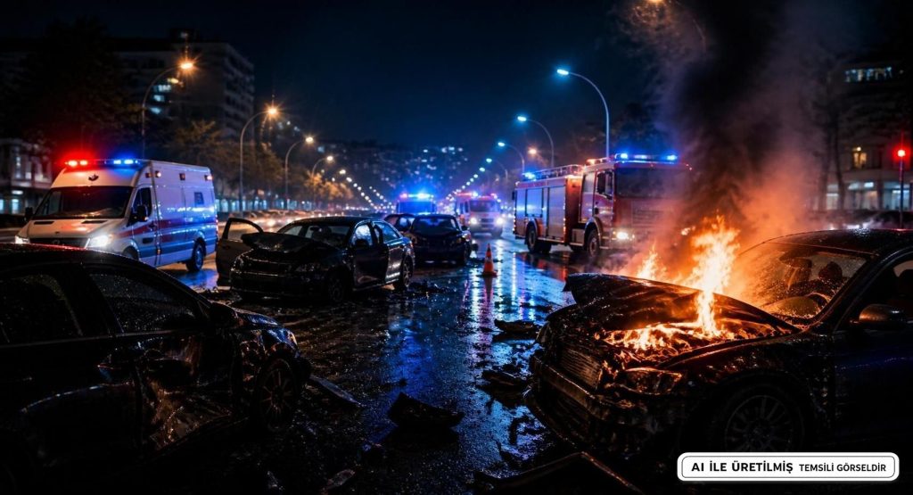 Kastamonu'da Zincirleme Kaza: 6 Kişi Yaralandı