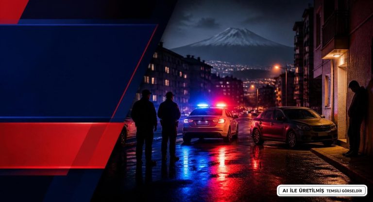 Kayseri’de Alkollü Sürücü Kaçtı, Evinin Önünde Yakalandı