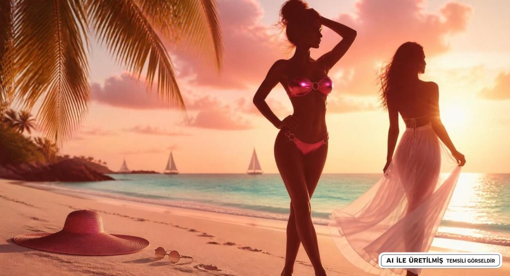 Kendall Jenner'dan Bahamalar Plajı İddialı Kombinleri Gündem Yaptı