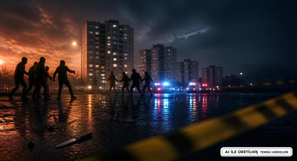 Kırıkkale'de İki Grup Arasında Bıçaklı Kavga Çıktı