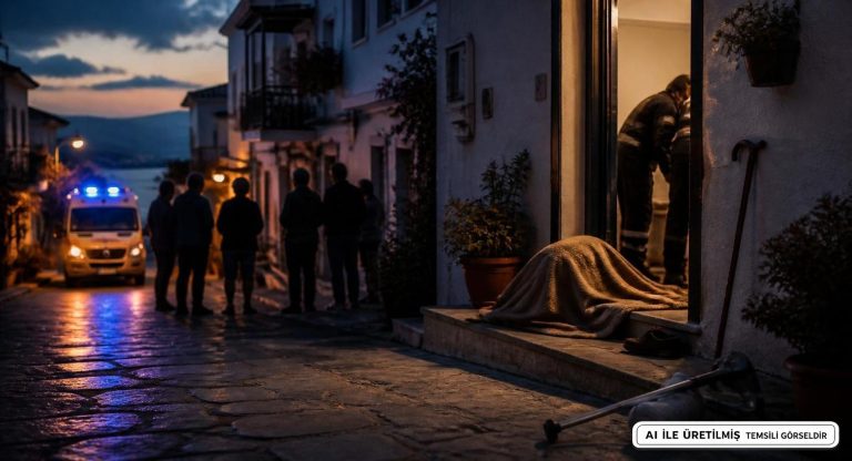 Kuşadası’da Yaşlı Kadın Evinde Düştü