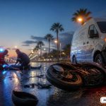 Mersin’de Bulvar’da Trafik Kazası: Motosiklet Sürücüsü Ağır Yaralandı