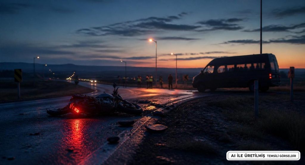 Muş'ta Minibüs-Motosiklet Kazası: 1 Ölü, 1 Ağır Yaralı